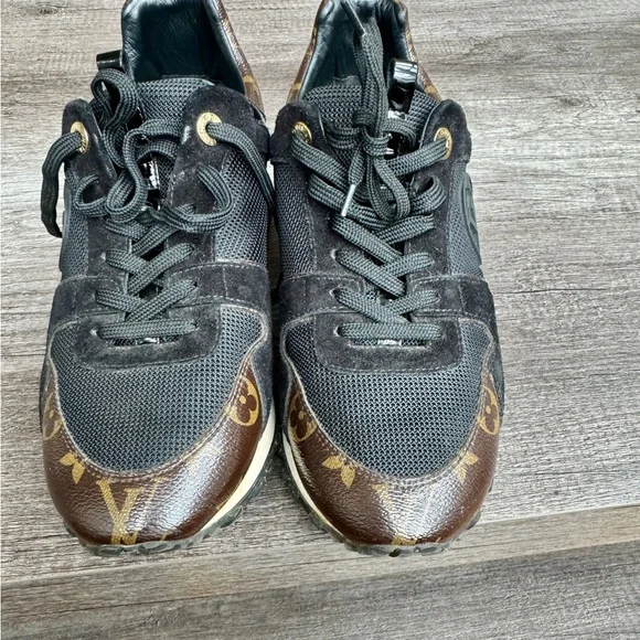 Authentic Louis Vuitton Run Away Sneakers - Picture 1 of 6